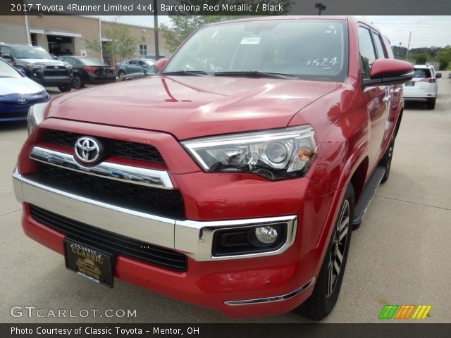 2017 Toyota 4Runner Limited 4x4 in Barcelona Red Metallic