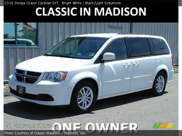 2016 Dodge Grand Caravan SXT in Bright White