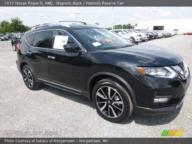 2017 Nissan Rogue SL AWD in Magnetic Black