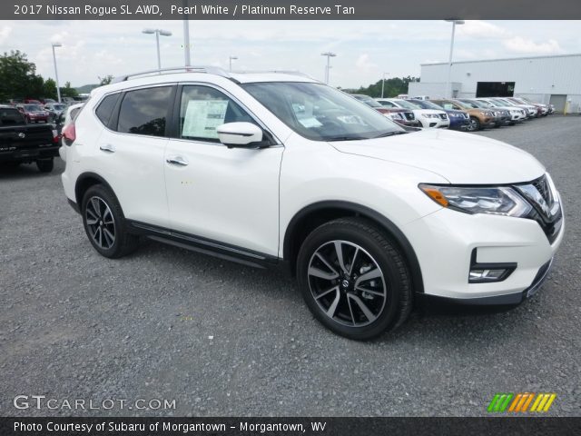 2017 Nissan Rogue SL AWD in Pearl White