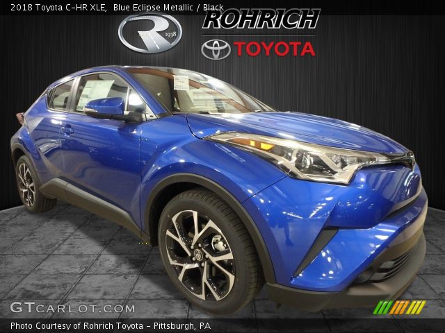 2018 Toyota C-HR XLE in Blue Eclipse Metallic