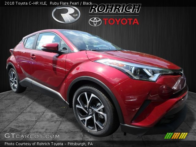 2018 Toyota C-HR XLE in Ruby Flare Pearl