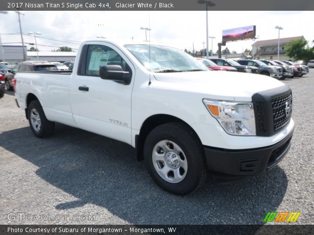 2017 Nissan Titan S Single Cab 4x4 in Glacier White