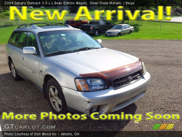 2004 Subaru Outback 3.0 L.L.Bean Edition Wagon in Silver Stone Metallic