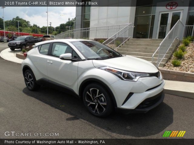 2018 Toyota C-HR XLE in Blizzard White Pearl