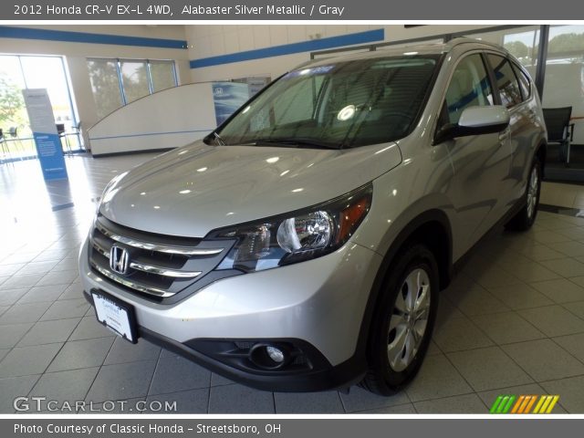 2012 Honda CR-V EX-L 4WD in Alabaster Silver Metallic