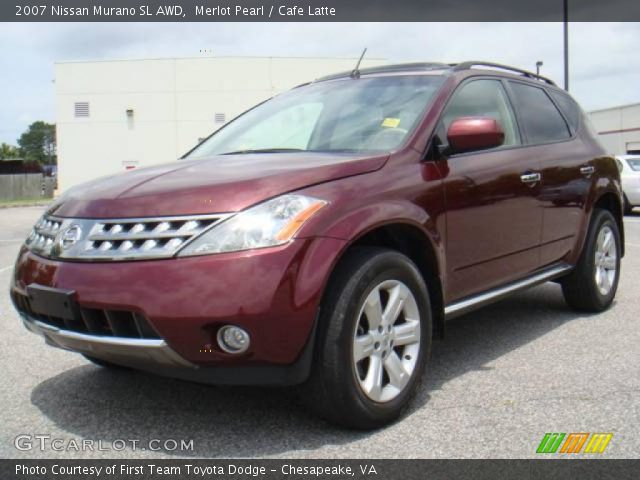 2007 Nissan Murano SL AWD in Merlot Pearl