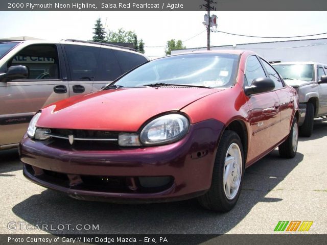 2000 Plymouth Neon Highline in Salsa Red Pearlcoat