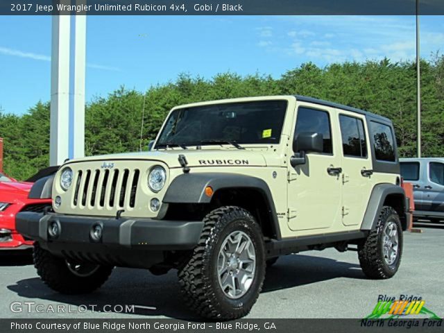 2017 Jeep Wrangler Unlimited Rubicon 4x4 in Gobi