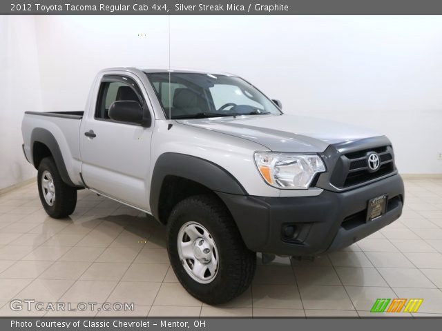 2012 Toyota Tacoma Regular Cab 4x4 in Silver Streak Mica