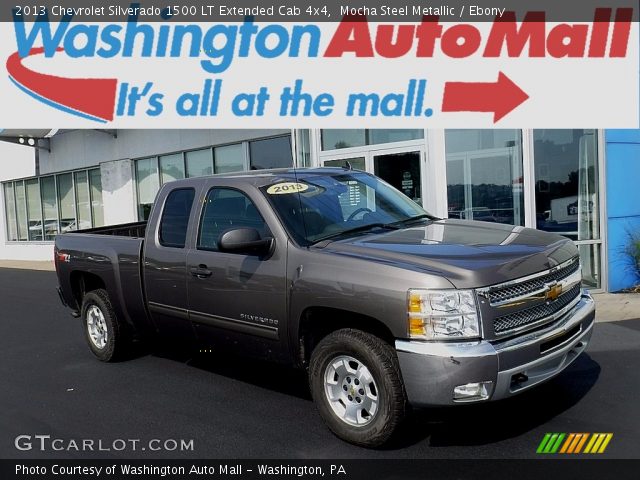 2013 Chevrolet Silverado 1500 LT Extended Cab 4x4 in Mocha Steel Metallic