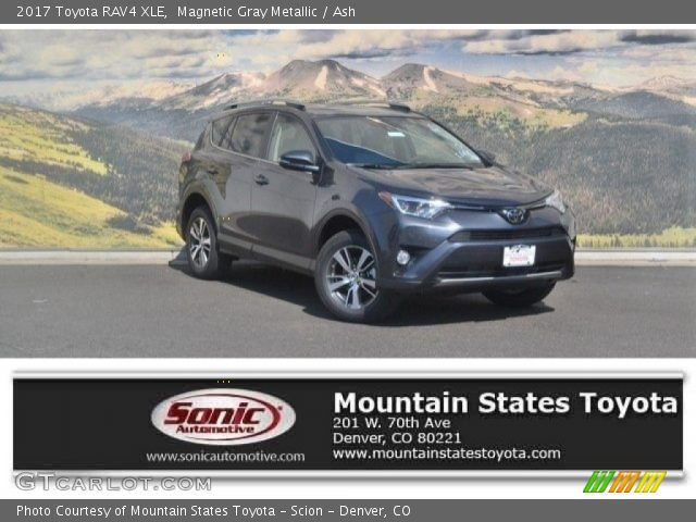 2017 Toyota RAV4 XLE in Magnetic Gray Metallic