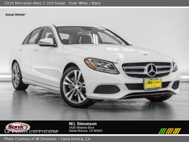 2016 Mercedes-Benz C 300 Sedan in Polar White