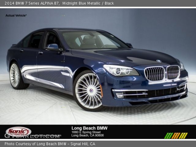 2014 BMW 7 Series ALPINA B7 in Midnight Blue Metallic