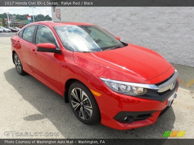 2017 Honda Civic EX-L Sedan in Rallye Red