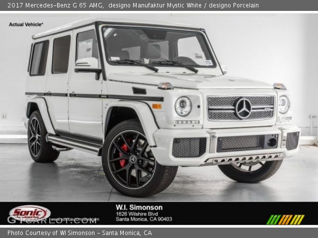 2017 Mercedes-Benz G 65 AMG in designo Manufaktur Mystic White