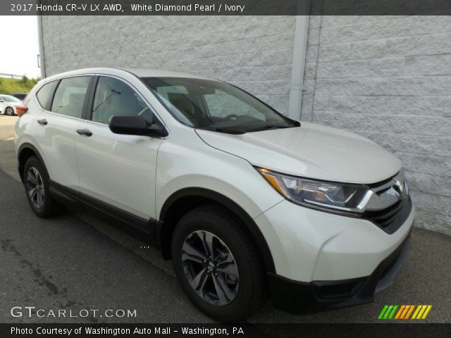 2017 Honda CR-V LX AWD in White Diamond Pearl