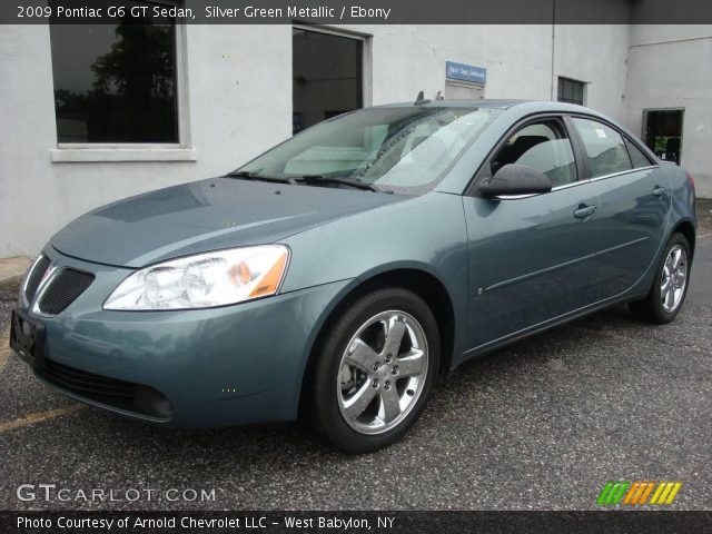 2009 Pontiac G6 GT Sedan in Silver Green Metallic