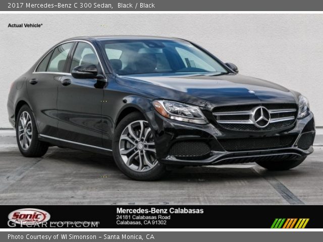 2017 Mercedes-Benz C 300 Sedan in Black