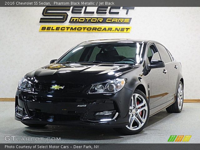 2016 Chevrolet SS Sedan in Phantom Black Metallic