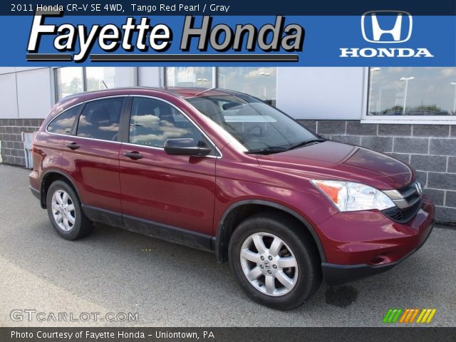 2011 Honda CR-V SE 4WD in Tango Red Pearl