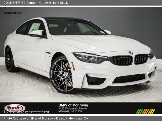 2018 BMW M4 Coupe in Alpine White