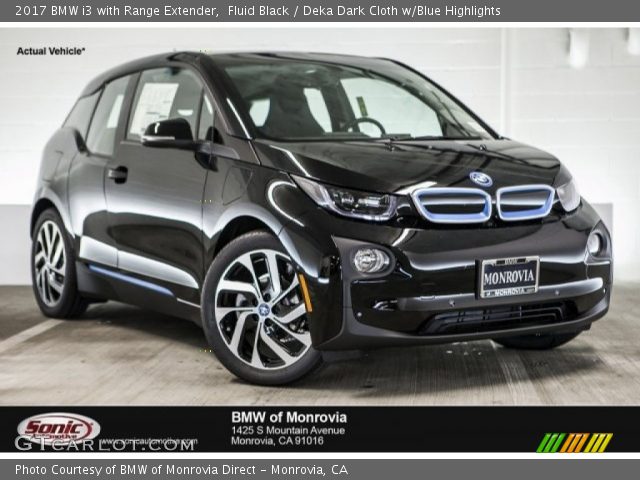 2017 BMW i3 with Range Extender in Fluid Black