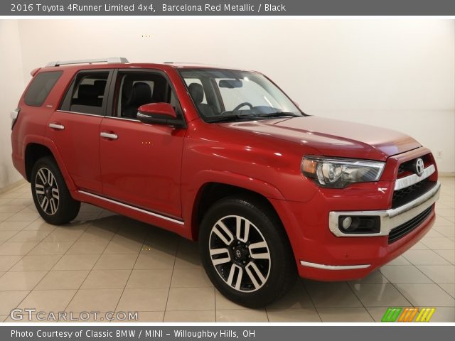 2016 Toyota 4Runner Limited 4x4 in Barcelona Red Metallic