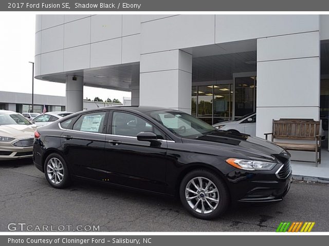 2017 Ford Fusion SE in Shadow Black