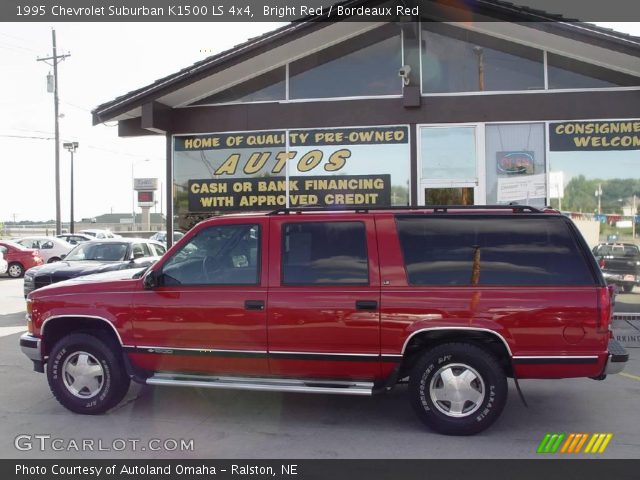 1995 Chevrolet Suburban K1500 LS 4x4 in Bright Red