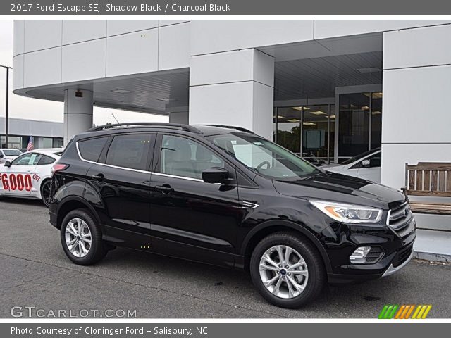 2017 Ford Escape SE in Shadow Black