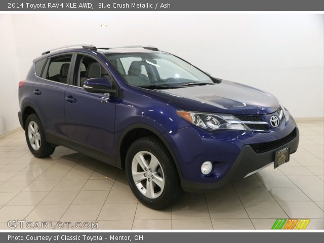 2014 Toyota RAV4 XLE AWD in Blue Crush Metallic
