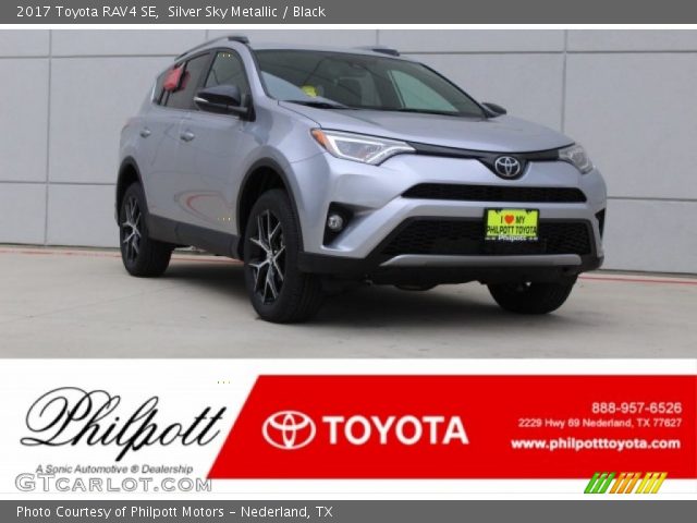 2017 Toyota RAV4 SE in Silver Sky Metallic