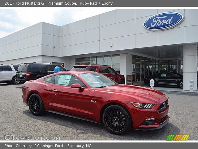 2017 Ford Mustang GT Premium Coupe in Ruby Red
