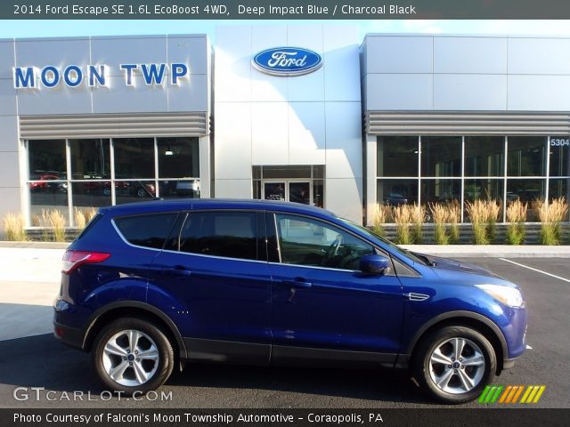 2014 Ford Escape SE 1.6L EcoBoost 4WD in Deep Impact Blue