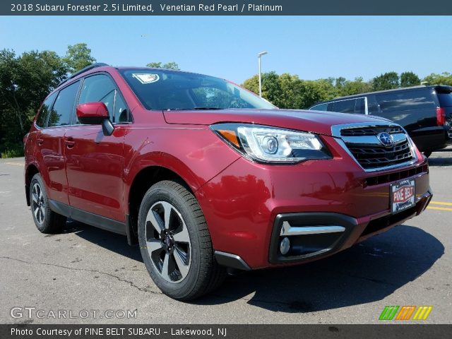 2018 Subaru Forester 2.5i Limited in Venetian Red Pearl