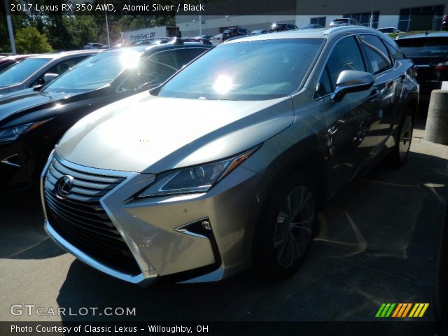 2017 Lexus RX 350 AWD in Atomic Silver