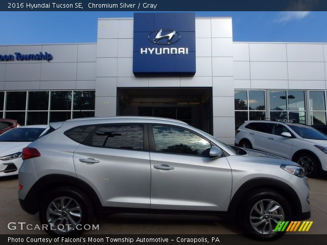 2016 Hyundai Tucson SE in Chromium Silver