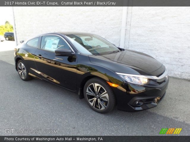 2017 Honda Civic EX-T Coupe in Crystal Black Pearl