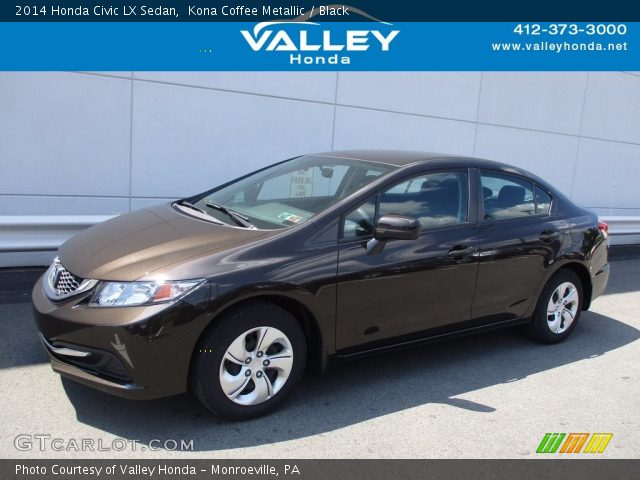 2014 Honda Civic LX Sedan in Kona Coffee Metallic