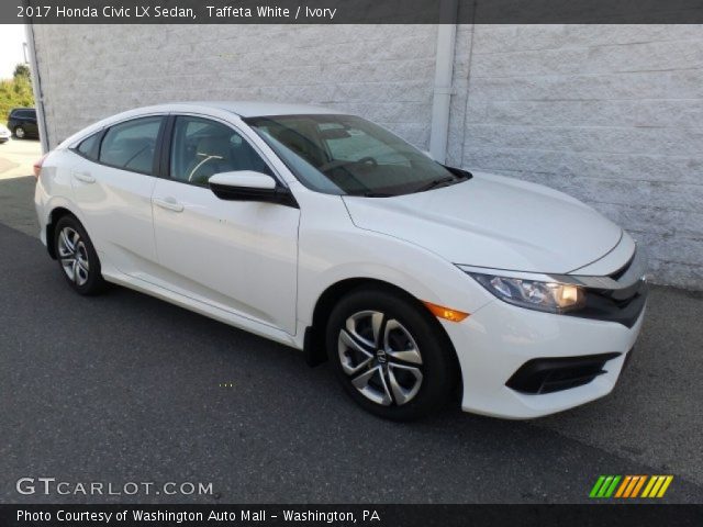 2017 Honda Civic LX Sedan in Taffeta White
