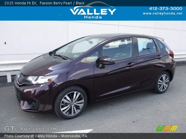 2015 Honda Fit EX in Passion Berry Pearl