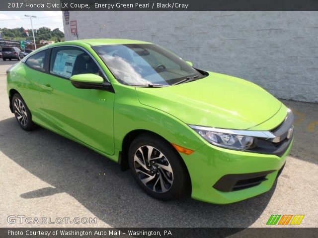 2017 Honda Civic LX Coupe in Energy Green Pearl