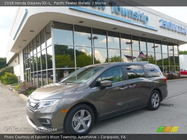 2018 Honda Odyssey EX-L in Pacific Pewter Metallic