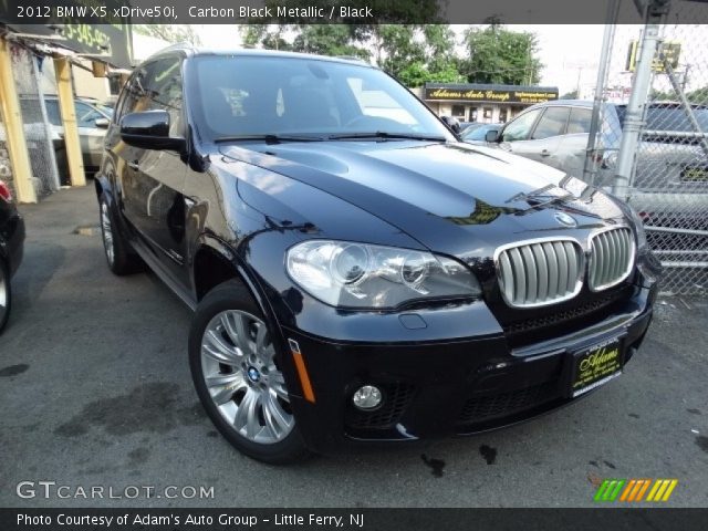 2012 BMW X5 xDrive50i in Carbon Black Metallic