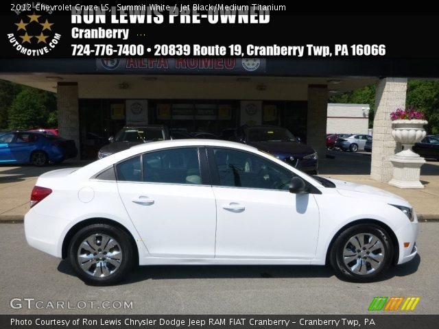 2012 Chevrolet Cruze LS in Summit White