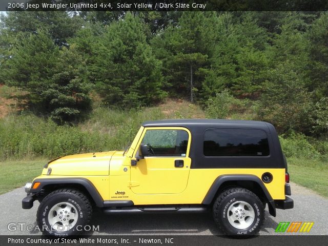2006 Jeep Wrangler Unlimited 4x4 in Solar Yellow