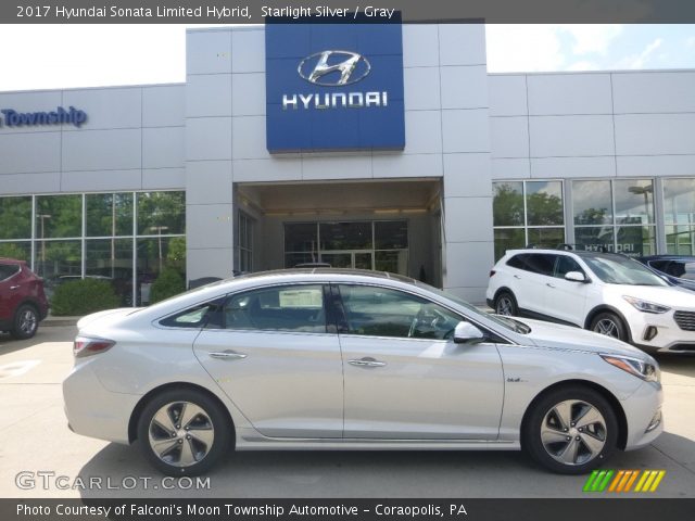 2017 Hyundai Sonata Limited Hybrid in Starlight Silver