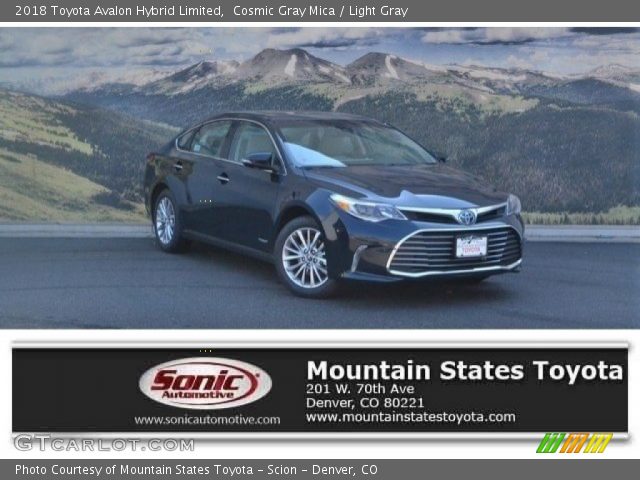 2018 Toyota Avalon Hybrid Limited in Cosmic Gray Mica