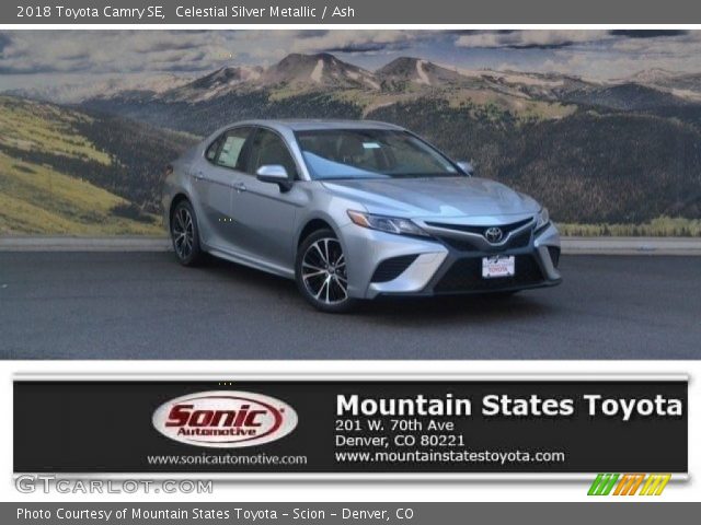 2018 Toyota Camry SE in Celestial Silver Metallic